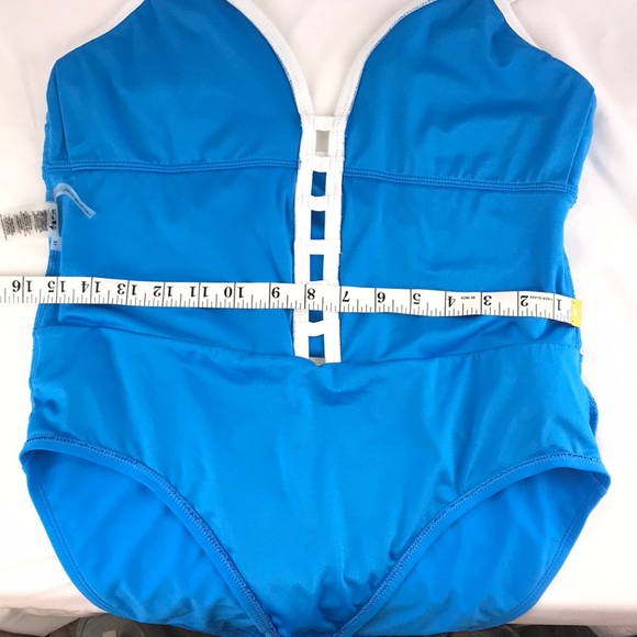 Bleu Rod Beattie Swimsuit One Pc Retro Sz: 12 - Picture 14 of 16